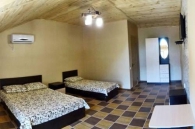 Мини-отель Малибу, Двухместный номер с 1 кроватью или 2 отдельными кроватями и балконом