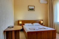Отель Прага, Двухместный номер Делюкс с 1 кроватью и балконом