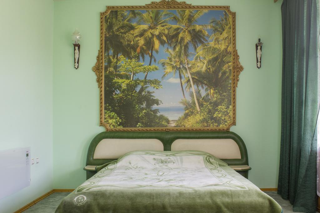Отель «Альберго», Двухместный номер Делюкс с 1 кроватью + дополнительная кровать (Зелено-синий)