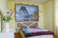 Отель Альберго, Двухместный номер Делюкс с 1 кроватью + дополнительная кровать (Желто-розовый)