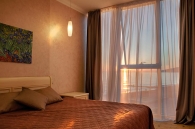 Отель Sochi Beach Hotel, 
Двухместный номер Комфорт с 1 кроватью и видом на море
