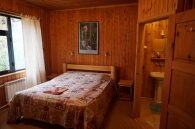 Гостевой дом Баня-Лэнд, 
Двухместный номер Делюкс с 1 кроватью или 2 отдельными кроватями, вид на горы
