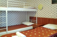 Отель Одеон, 
Кровать в общем четырехместном номере для женщин
