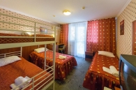 Отель Одеон, 
Кровать в общем четырехместном номере для мужчин

