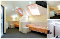 Отель Новое Время, 
Стандартный двухместный номер с 2 отдельными кроватями - Мансарда
