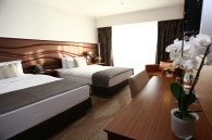 Отель Имеретинский, Стандартный двухместный номер с 2 отдельными кроватями - Клубный этаж с видом на море 