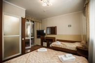 Отель Тетис, 
Двухместный номер с 1 кроватью или 2 отдельными кроватями и дополнительной кроватью
