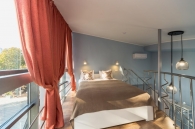 Мини-гостиница Пряности и Страсти, Двухместный номер с 1 кроватью с видом на море