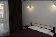 Отель Прилив, Двухместный номер с 1 кроватью, с балконом и видом на море