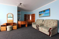 Отель Гамачок у Моря, Люкс с балконом и видом на море Коттедж #1.
