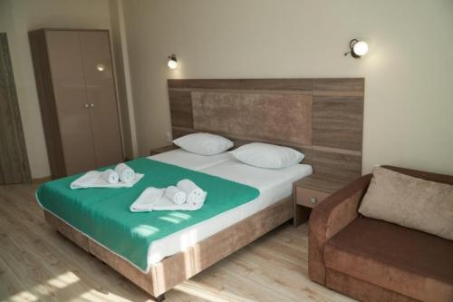 Отель «Русалма», Стандартный двухместный номер с 1 кроватью или 2 отдельными кроватями и видом на море